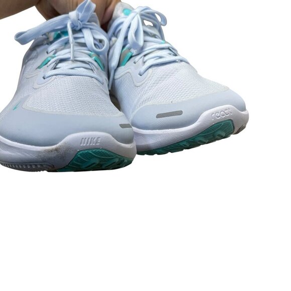 Nike Womens React Miler CW1778-004 Gray White Running Shoes Size 10 Sneakers - Picture 4 of 10